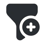 Filter Add SVG Icon